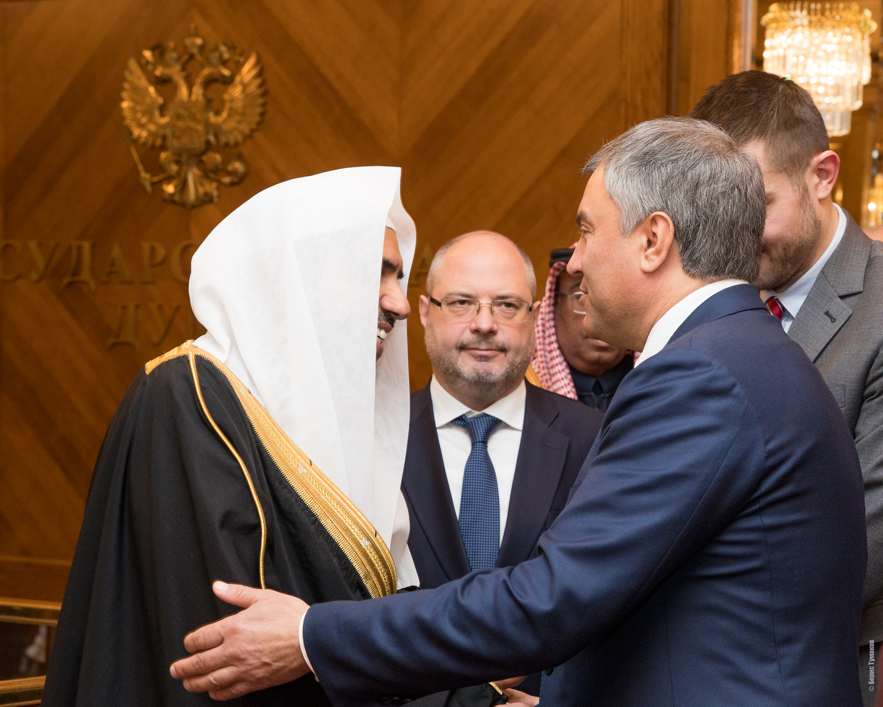 Председатель Госдумы встретился с Генеральным секретарем Всемирной исламской лиги