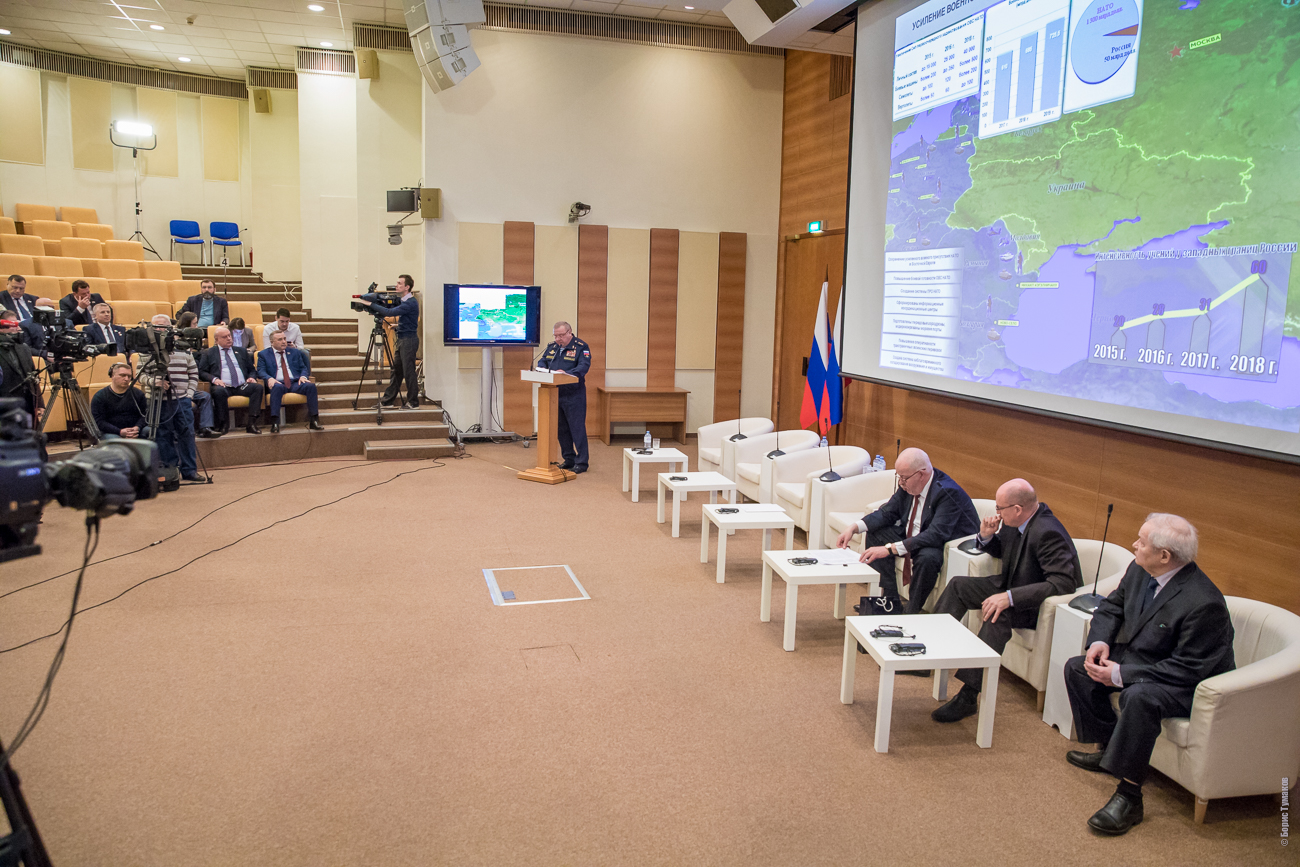Владимир Шаманов: В сегодняшних условиях Россия оставляет за собой право действовать зеркально в вопросе разработки, производства и развертывания ракет средней и меньшей дальности