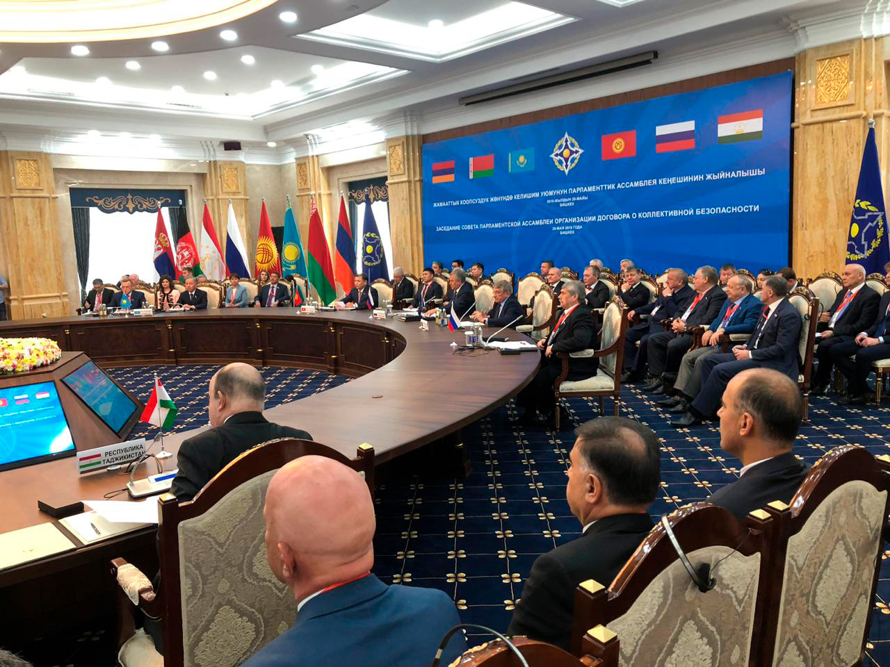 В Бишкеке состоялось заседание Совета ПА ОДКБ