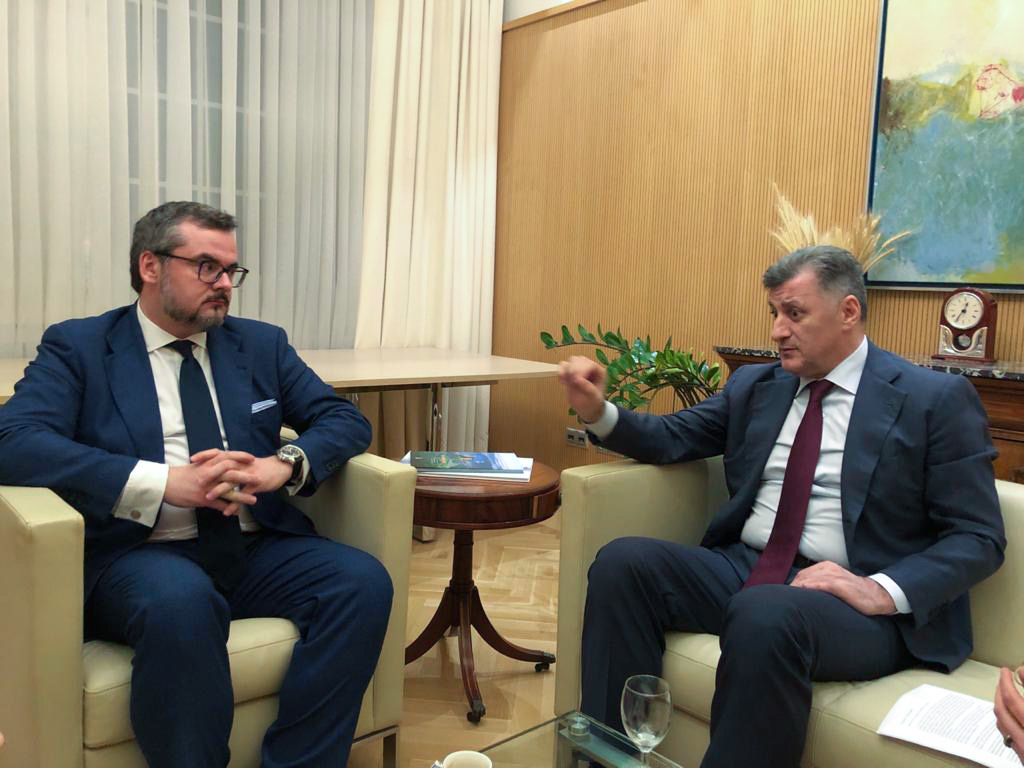 Умахан Умаханов провел встречу с послом Великого Герцогства Люксембург в России Жаном-Клодом Кнебелером