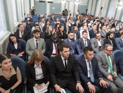 Сегодня состоялось пятое заседание действующего созыва Молодежного парламента при Государственной Думе